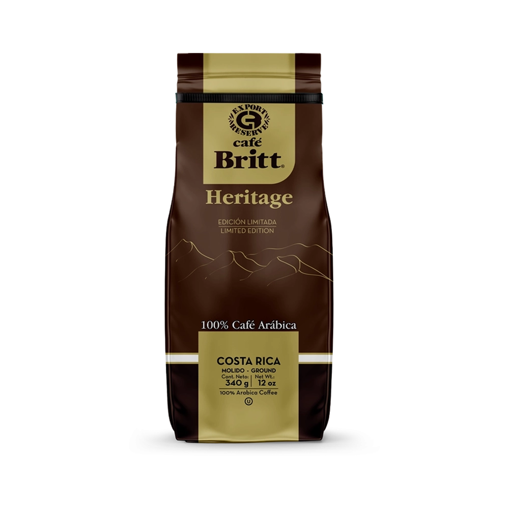 Café Britt Heritage 2024 Lata Coleccionable